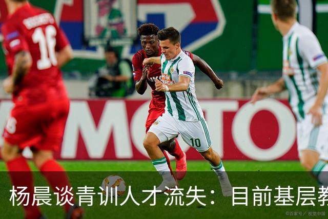 杨晨谈青训人才流失：目前基层教练培训不完善